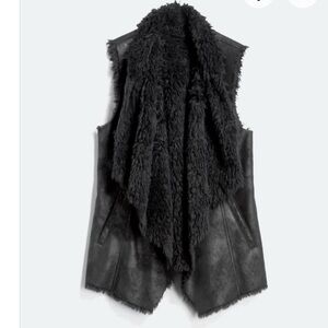 Linz Faux Shearling Vest